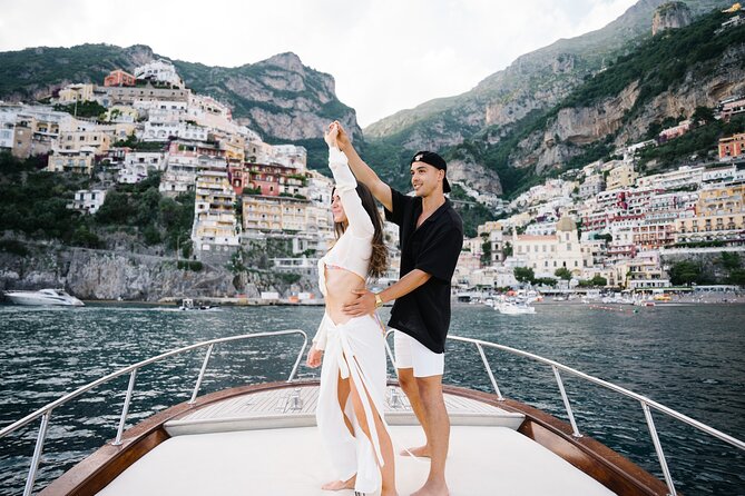 1.5-Hour Amalfi Sunset Cruise – Private Tour with Prosecco - The Fjord of Furore at sunset