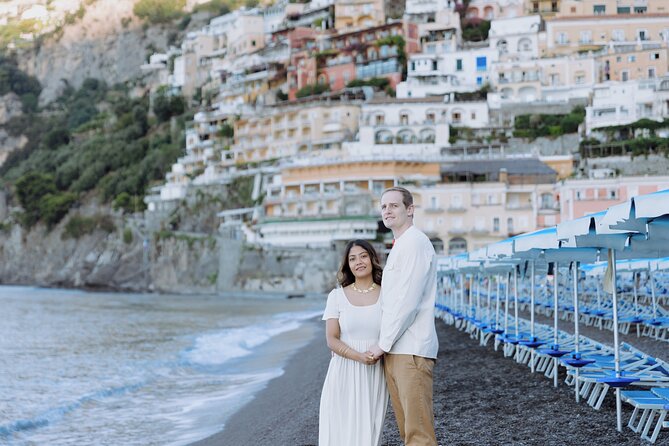 1 Hour Private Photoshoot in Positano - About 30 minutes on Positano’s beach