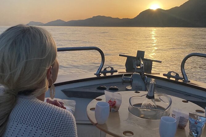 2 Hours Sunset Cruise of Positano - From Positano toward Praiano