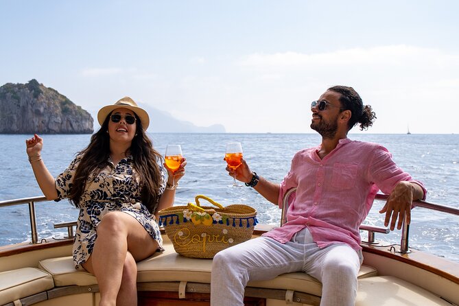 3-hour private boat tour of Capri - Two hours around Capri’s coast