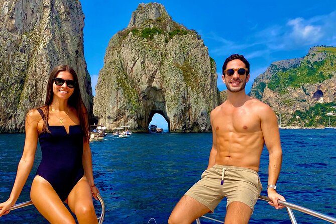 3-hour private boat tour of the island of Capri - The Blue Grotto costs extra and is never certain