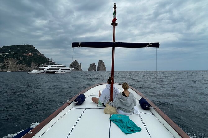 3 hour private boat tour on the island of Capri - Villa Malaparte, seen from below