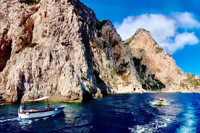 3 hours Comfortable Capri Private Tour by Boat - The Blue Grotto is an optional extra