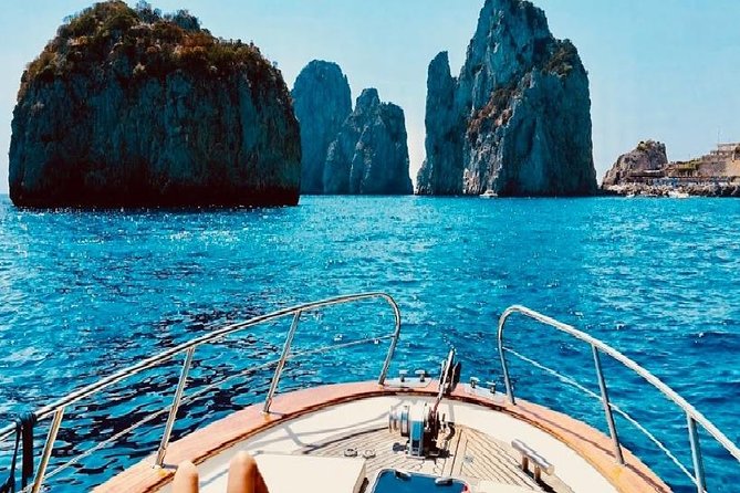 3 hours Private Capri Boat Tour - The Faraglioni are Capri’s signature view
