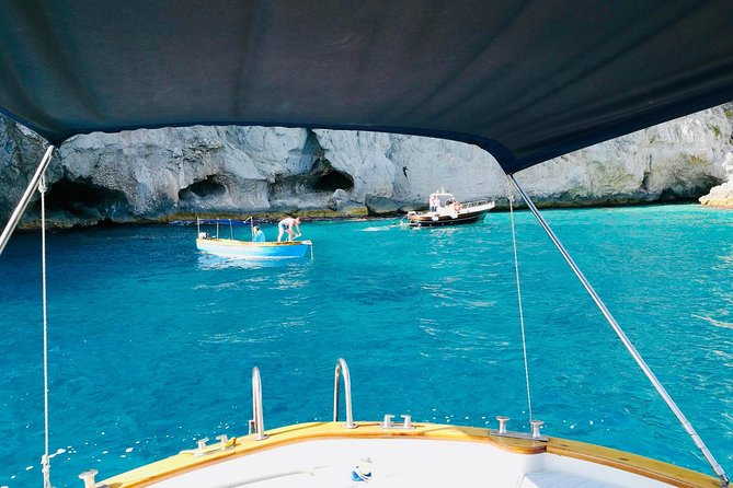 3 hours Private Capri Boat Tour - The Green Grotto opens the route