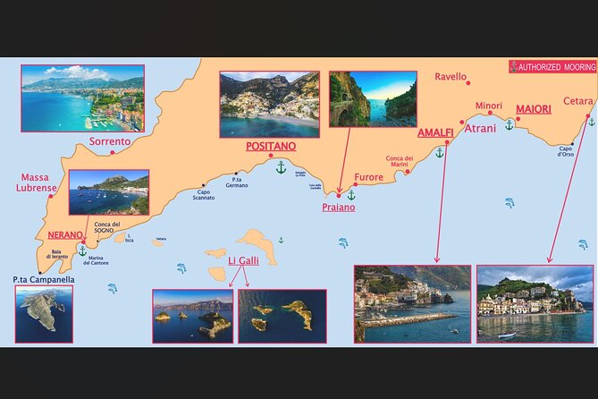 4-hour boat tour of the Amalfi Coast - From Salerno to Maiori and Pandora Cave