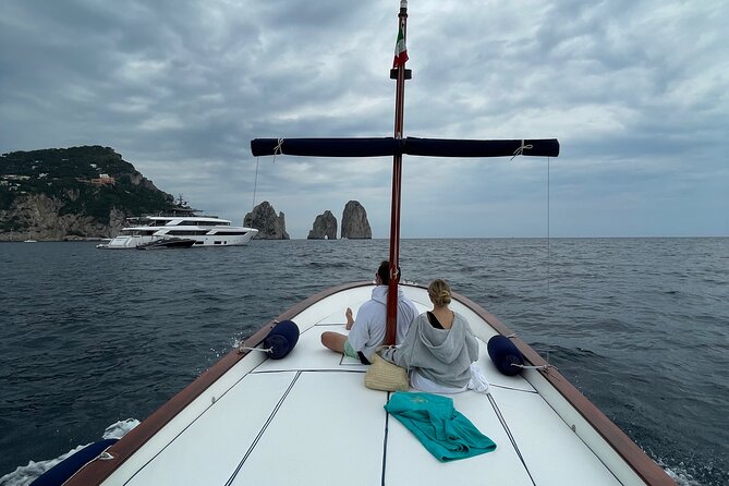4 Hour Private Boat Tour of Capri - Marina Piccola and the Faraglioni