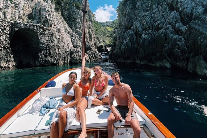 4 Hour Private Boat Tour of Capri - Punta Carena Lighthouse and the western coast