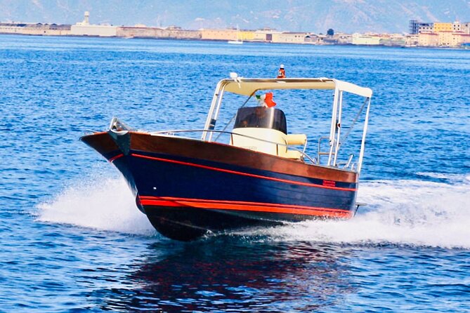 7 hours Private Boat Tour Sorrento Capri or Positano - Villa Malaparte above Matermania Bay