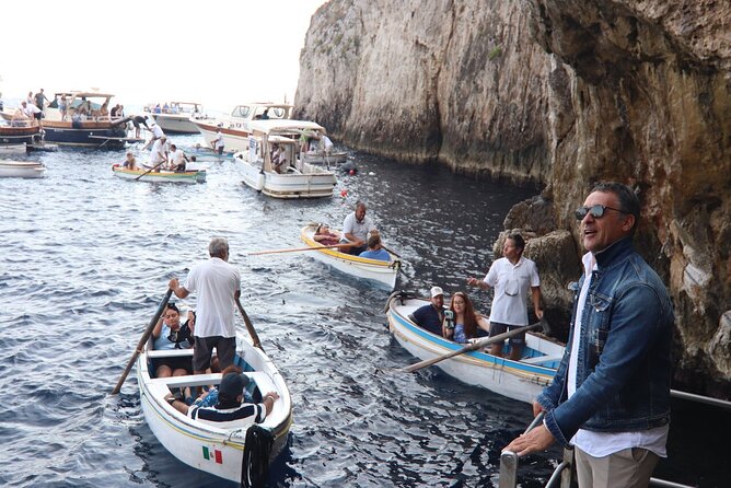 All-Inclusive Capri and Anacapri with Blue Grotto Visit - Marina Grande and the move inland