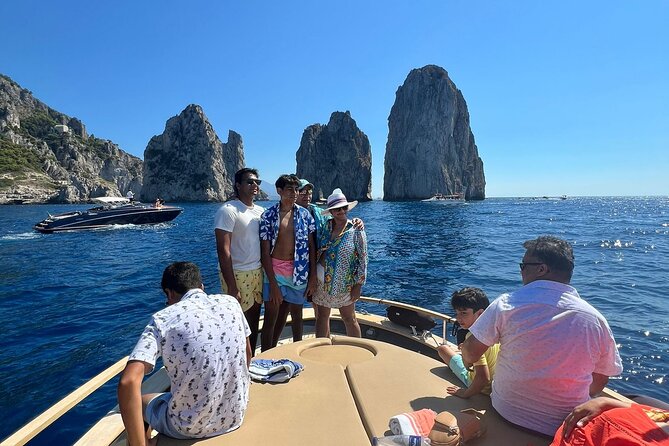 All inclusive Capri Boat and City Tour from Sorrento - From Mermaid’s Rock to the Faraglioni