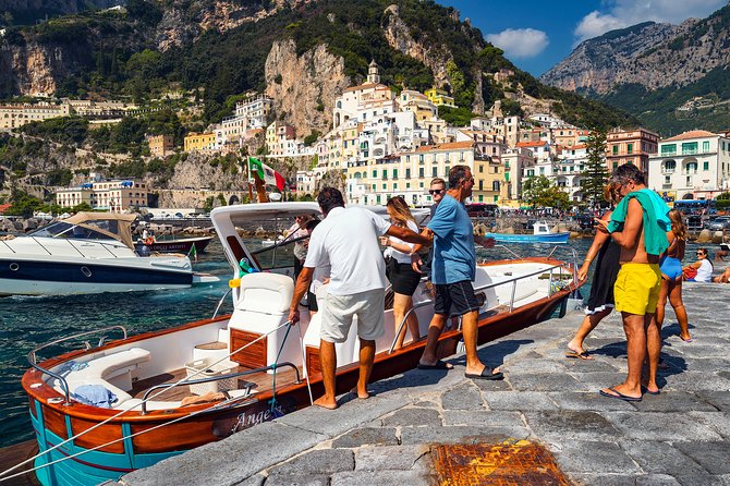 Amalfi Coast Boat Tour from Sorrento with Positano Visit - Guides, captains, and the feel onboard