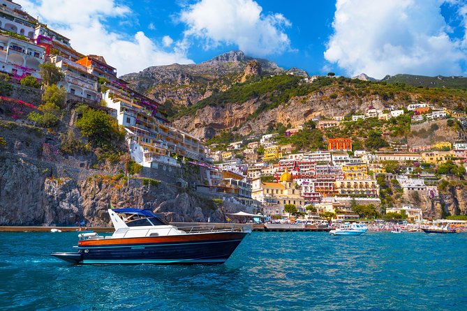 Amalfi Coast Boat Tour With Pickup from Sorrento Area Hotels - The first coastal views, towers, and Li Galli
