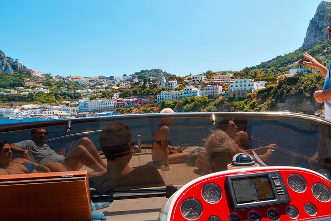 Amalfi Coast Boat Tour With Pickup from Sorrento Area Hotels - A swim stop with snorkeling equipment