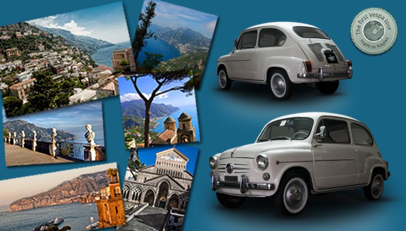 Amalfi Coast by Vintage Fiat 500 or 600 - Key points at a glance