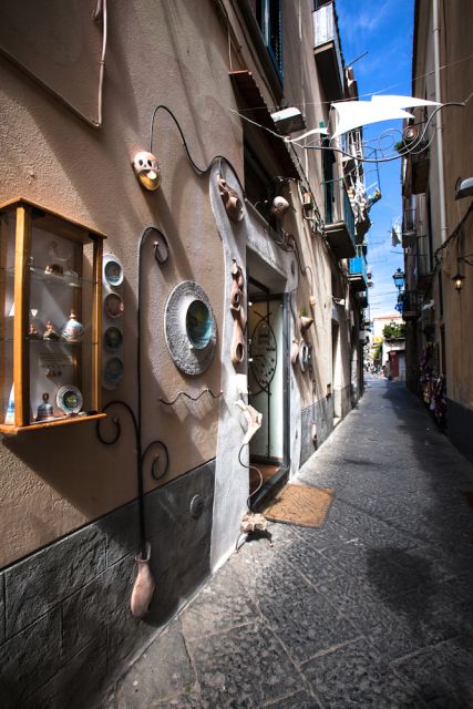 Amalfi Coast by Vintage Fiat 500 or 600 - Positano: the longest town stop