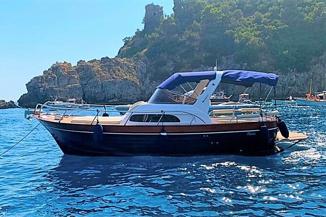 Amalfi Coast Full Day Private Boat Tour (cabin+restroom on board) - Fiordo di Furore and La Praia