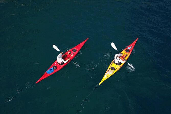Amalfi Coast : Kayak-Snorkeling tour Pandora Cave & Hidden beach - Paddling past the Norman Tower