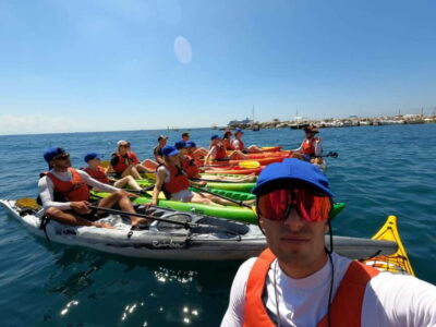 Kayak & Snorkeling tour, sea caves and beach