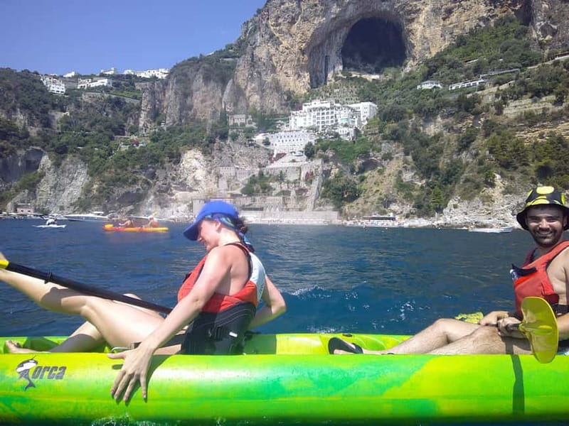 Amalfi Coast: Kayak & Snorkeling tour, sea caves and beach - What the paddling feels like in practice