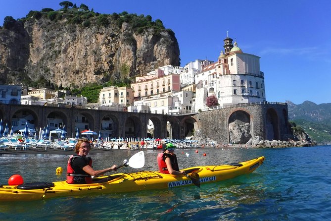 Amalfi Coast Kayak Tour: Explore Caves, Arches & Hidden Beaches - Returning to Amalfi by a different view