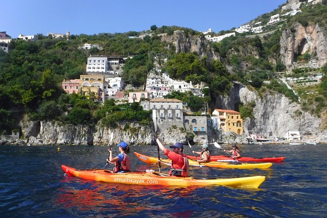 Amalfi Coast Kayak Tour: Explore Caves, Arches & Hidden Beaches - Conca dei Marini and the storybook caves