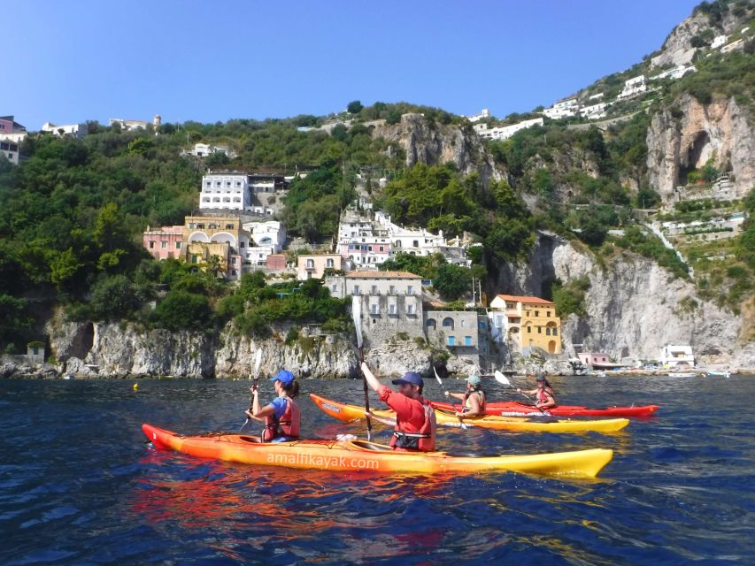 Amalfi Coast: Kayak Tour with Snorkeling and Grottoes Visit - Runghetiello Grotto and the western basin