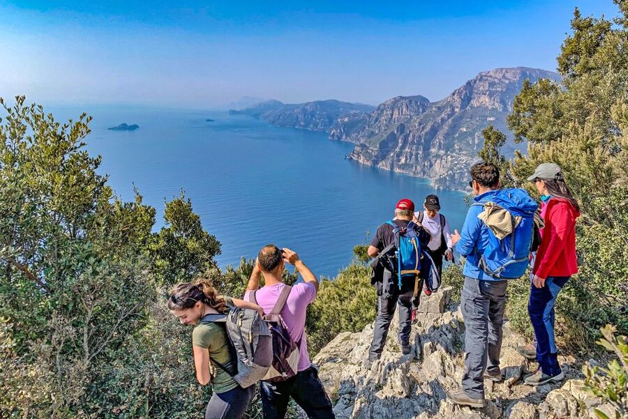 Amalfi Coast: Path of the Gods Private Walking Tour - Reaching Nocelle after roughly two hours