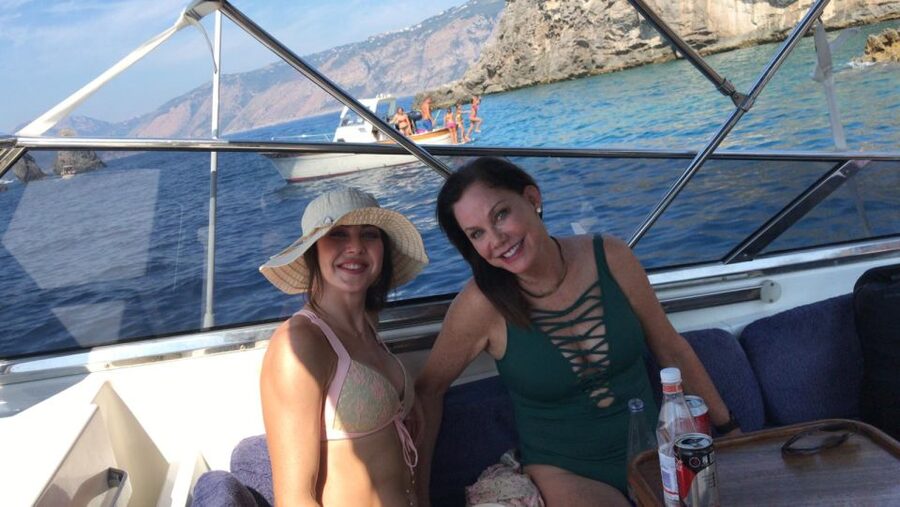 Amalfi Coast Premium Boat Tour from Sorrento - Leaving Marina Piccola and rounding Sorrento