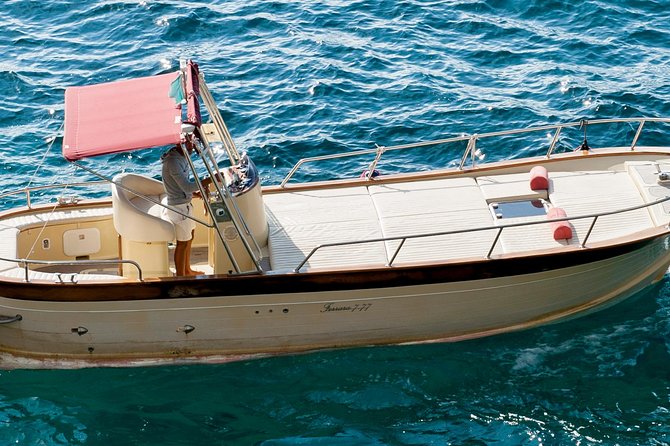 Amalfi Coast PRIVATE boat excursion from Positano - Swimming and snorkeling from the boat