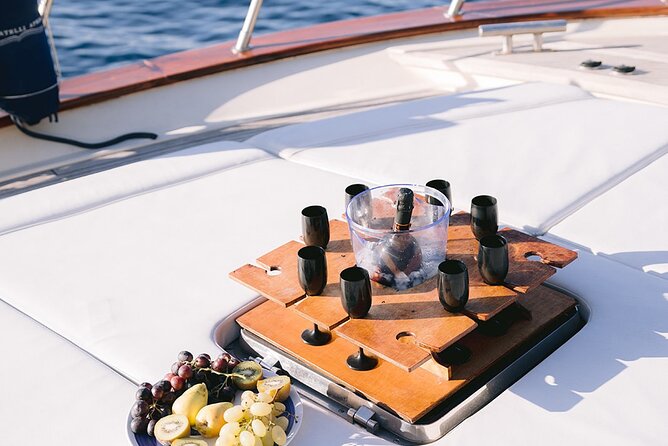 Amalfi Coast Private Boat Tour From Praiano or Positano - Drinks, snacks, and the question of lunch
