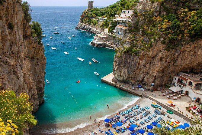 Amalfi Coast Private Boat Tour from Sorrento, Positano & Capri - Positano from the water, then two hours on foot