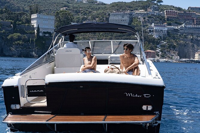 Amalfi Coast Private Boat Tour from Sorrento, Positano & Capri - Swimming, snorkeling, and beach stops