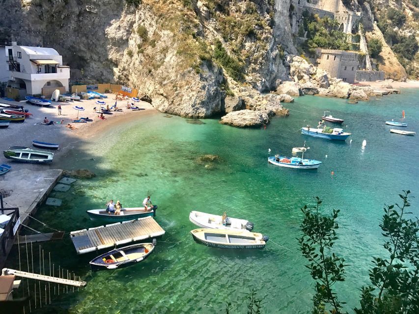 Amalfi Coast: Private Boat Trip with Prosecco and Snorkeling - Emerald Grotto: attractive, but an extra charge