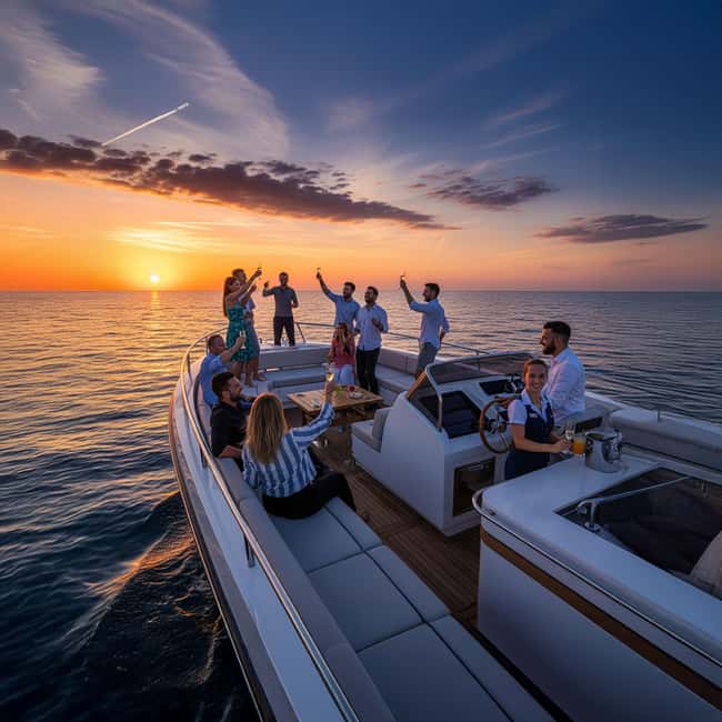 Amalfi Coast: Romantic Sunset Cruise with Music & Cocktails - A sunset boat trip with a clear personality