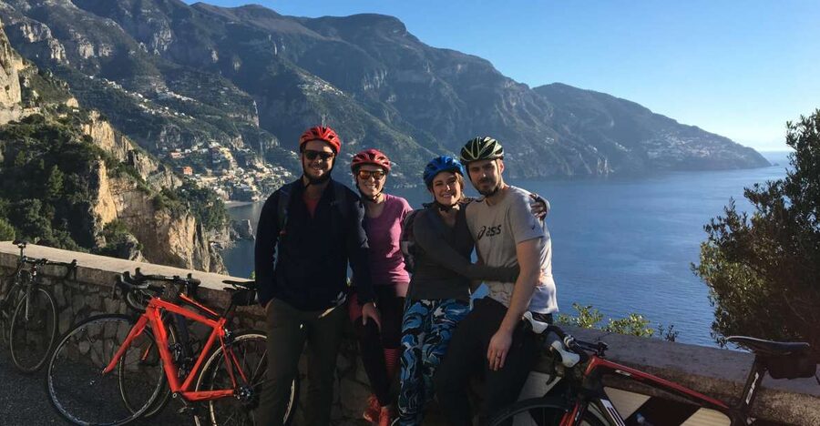 Amalfi Coast Sightseeing Bike Tour - The first test, Meta to Colli di San Pietro
