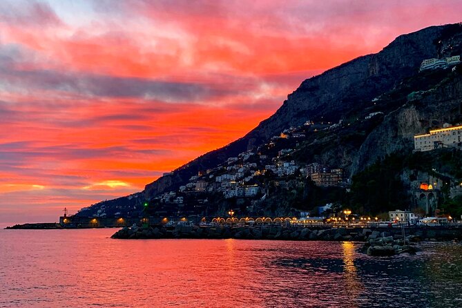 Amalfi Coast Sunset Tour & Dinner - Dinner in Conca dei Marini