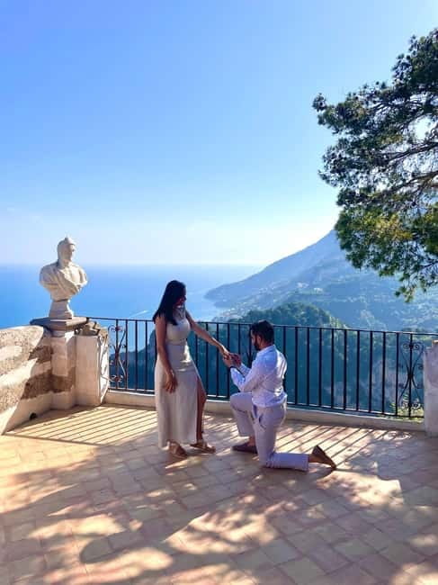 Amalfi Coast: Vespa Tour of Amalfi, Ravello, and Positano - Ravello gardens and the high coastal view