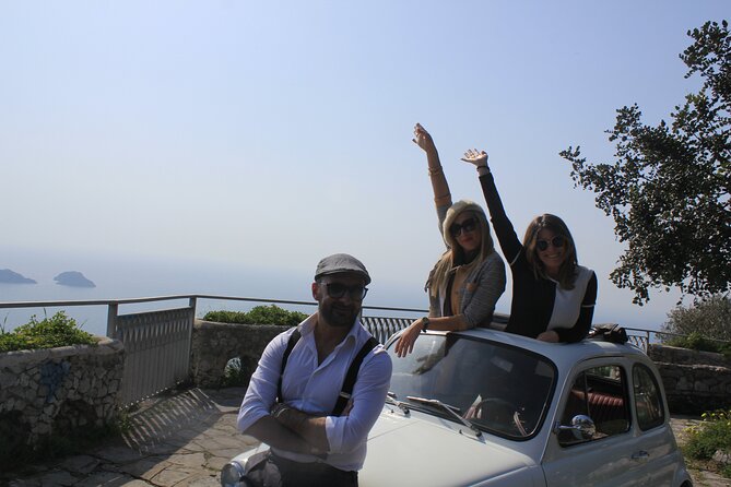 Amalfi Coast Vintage Tour. The Dolce Vita in an Original Fiat 500 - Amalfi: two hours for streets, sweets, and the Duomo