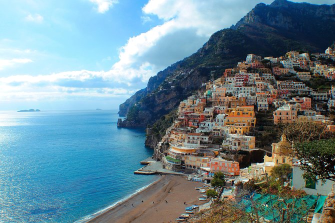 Amalfi Drive from Salerno - The road toward Positano