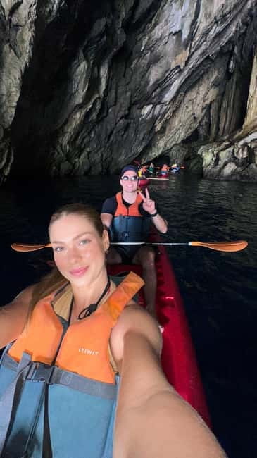 Amalfi: Kayak/Snorkel Tour to Pandora Cave with Lemon Spritz - Price, pace, and what you receive