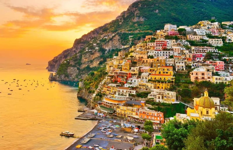 Amalfi: Sunset Boat Tour with Fruit and Drinks - Saint Andrew’s Grotto and the first coastal views