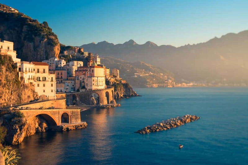 Amalfi: Sunset Boat Tour with Fruit and Drinks - The Arc of Lovers and Conca dei Marini