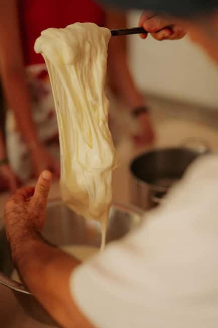 Amalfi: Tagliatelle, Mozzarella & Tiramisù Cooking Workshop - Handmade pasta, with one detail to clarify