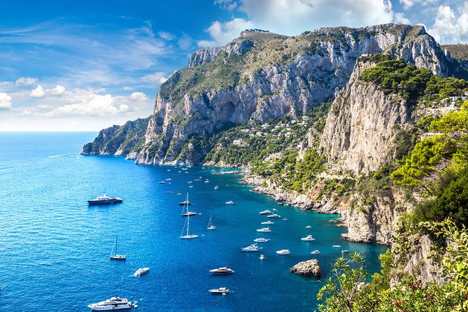 Amalfi to Capri Private Boat Tour - Choosing between an open boat, speedboat, and yacht