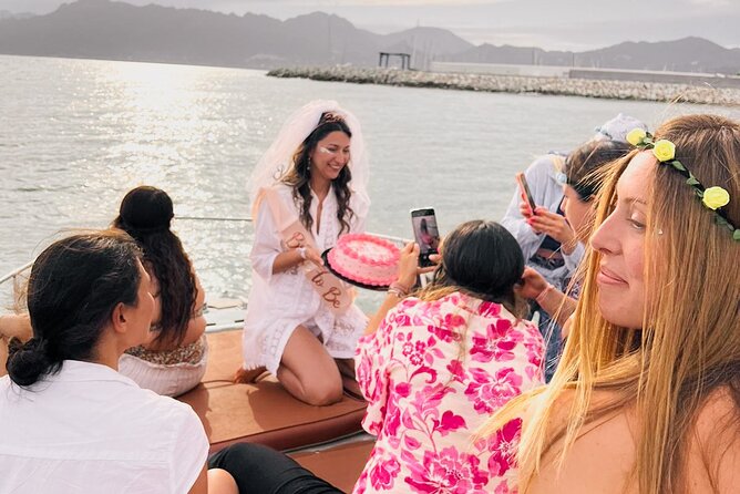 Bachelorette party, boat party in Salerno with aperitif and tapas - Sailing Past Cetara and Erchie