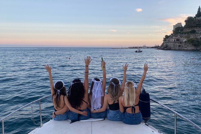Bachelorette party, boat party in Salerno with aperitif and tapas - Timing, Weather, and Booking Details