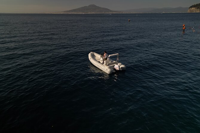 Boat rental from Marina Grande di Sorrento - Swimming, snorkeling, and stopping safely
