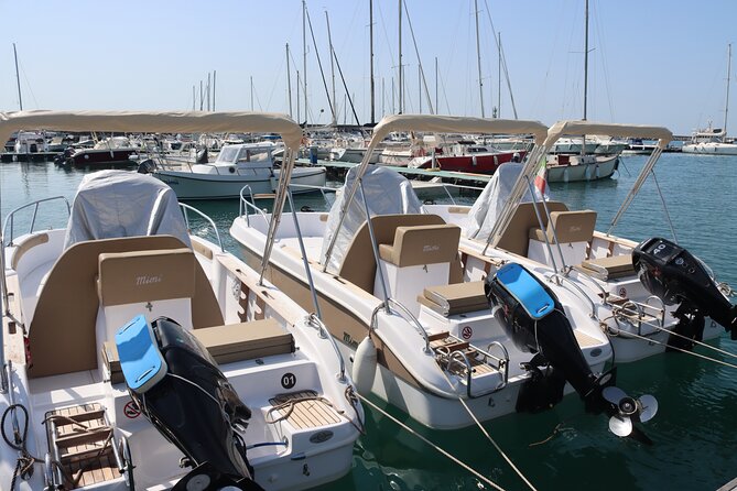 Boat rental in Salerno (rent without license) - Stopping near Amalfi for lunch