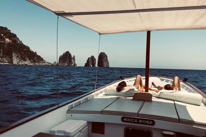 Boat Tour in Capri - What comes with the boat